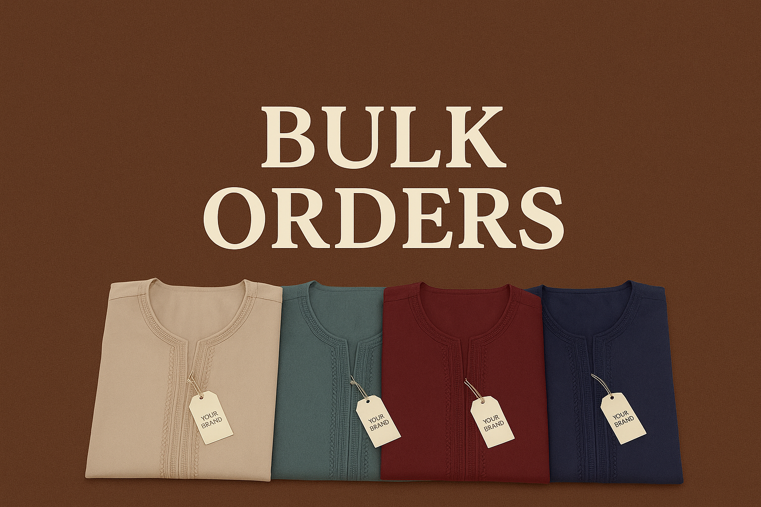 Bulk Orders